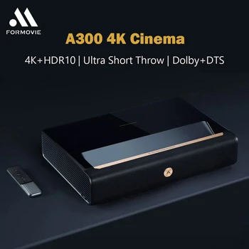 Проектор Fengmi Formovie A300 4K Сверхкороткофокусные Лазерные Проекторы ALPD TV Для домашнего Кинотеатра С Поддержкой 3D-оригинала Контрастностью 4000:1