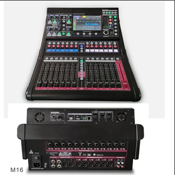 Профессиональный цифровой микшер Paulkitson M16, 18-канальная консоль, цифровое микширование на сцене, Выступление DJ Audio, звуковая система Soundtable