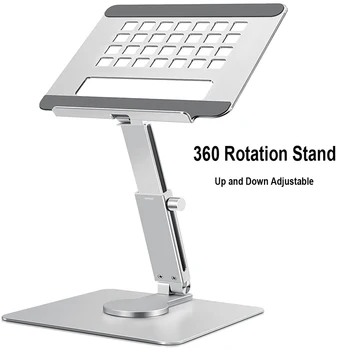 Складная подставка для планшета, настольный компьютерный стол, Регулируемый для чтения на 360 Градусов, складной держатель, док-станция для ноутбука, держатель для планшета Baseus