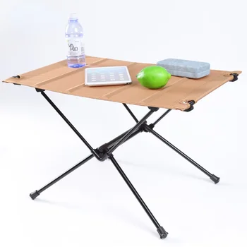 Складной стол для кемпинга -алюминиевый легкий складной стол; Компактные рулонные столы; Складной стол для рыбалки, пикника, барбекю