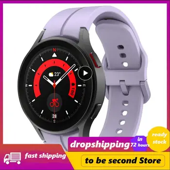 смарт-часы 45 мм, сменный силиконовый ремешок, магнитная пряжка, браслет Mart Watch для Samsung Galaxy Watch, Galaxy Watch