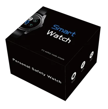 Смарт-часы с сенсорным экраном для 2-х стороннего вызова с устройством GPS позиционирования Fall Detective Elder