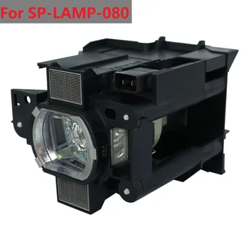 Совместимая лампа для проекторов SP-LAMP-080 Для Infocus IN5132 IN5134 IN5135 SP1080 SP1080U Лампа для проектора С корпусом Аксессуары R