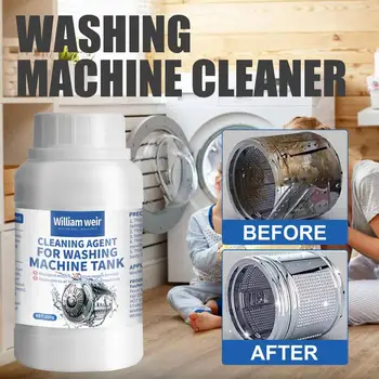 Средство для мытья бытовой стиральной машины, Чистящий порошок, Быстрорастворимый Автоматический Моющий Очиститель с мощной Формулой, Аксессуары для мойки