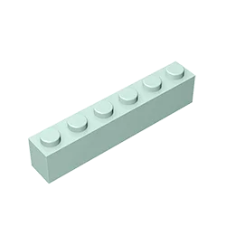 Строительные блоки, совместимые с LEGO 3009 Brick 1 x 6 Техническая поддержка MOC Аксессуары Запчасти Набор для сборки кирпичей СДЕЛАЙ САМ