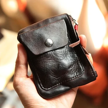 Текстурный кошелек в стиле ретро, мини-сумка-пикап, женский маленький кошелек