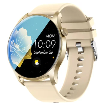 Умные часы Женские с полным сенсорным экраном, спортивные, водонепроницаемые, для отслеживания сердечного ритма, фитнес-трекер, Bluetooth, Умные часы для мужчин для телефона Android iOS