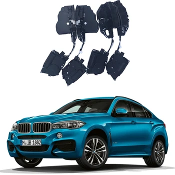 Умный автоматический Электрический Всасывающий дверной замок для BMW X6 F16 2015-2022 Автоматическое мягкое закрытие двери Супер Бесшумная Автомобильная дверь Автомобиля