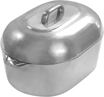 Форма для запекания с крышкой - 15-дюймовая форма для запекания - Легко моющаяся овальная посуда