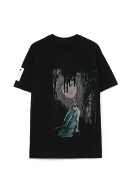 футболка унисекс с коротким рукавом y3 в темном стиле, футболки yohji yamamoto, топы, свободные футболки оверсайз с круглым вырезом под рубашку y-3, одежда