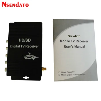 Цифровой автомобильный ATSC HD ТВ ресивер-тюнер с антенной для США, Мексики, Канады