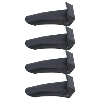 Черный 1 комплект (4 шт.) резинового чехла для защиты защелки шины, Автозаменные аксессуары, инструменты для шин