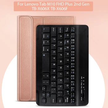 Чехол для Lenovo Tab M10 FHD Plus 10,3 TB-X606F TB-X606X Беспроводная Bluetooth-Клавиатура Полный Защитный Чехол для Портативной клавиатуры