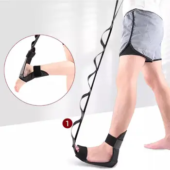 Эластичный ремень для йоги, растяжитель для ног, Эластичная лента для йоги, Регулируемое устройство для фитнеса, растяжитель, аксессуар для тренировки ног, R6Q7